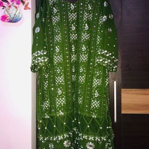 Pakistani Mirror Work Dress