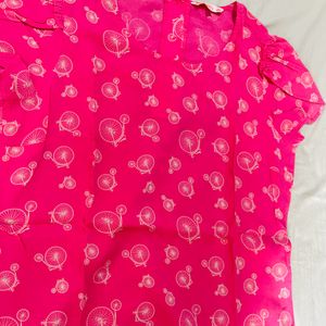 SHEIN Pink Top