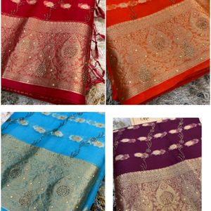 Organza Saree