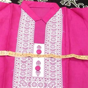 Kurti khadi 1 piece Rose design latest fancy/weste