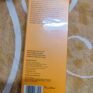 FoxTale Vitamin C & Niacinamide Glow Sunscreen