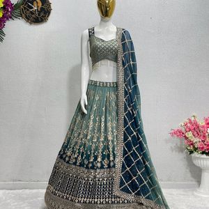 Wedding Wear Lehanga Choli. Select Any One Clr