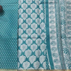 Polo Cotton Silk Sarees With Blouse 6 Meters