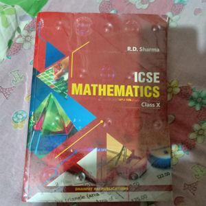 RD Sharma Math ICSE Class 10 Book