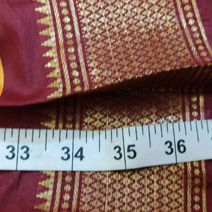 Pattupaavada With Short Blouse For Women