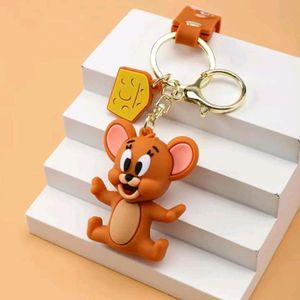 Tom and Jerry Keychain Couple Key Chain