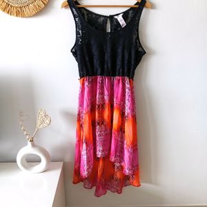 Candies Lace High Low Dress From Indonesia