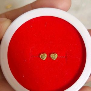 Beautiful New Heart ❤️ Shape Studs