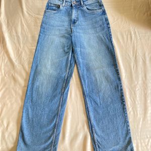 Off Duty Wide Leg Jeans