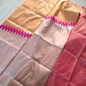 Women' Art Silk Kanjivarm Pattu Saree With Blouse