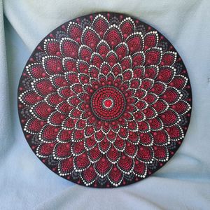 flower pattern doting mandala art 🕊