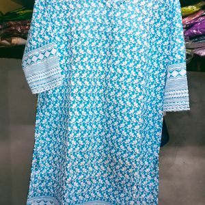 Chikankari Kurti