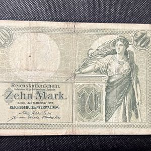 10 Zehn Mark Germany 1906 Rare