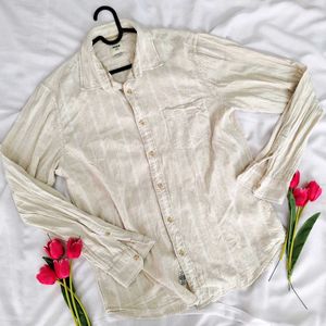 Cotton Linen Shirt For Men