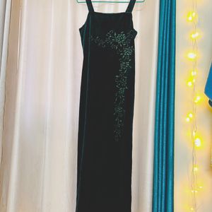 Bottle Green Cocktail Dress