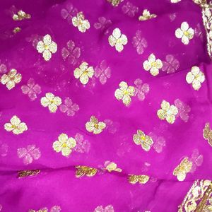 Heavy Designed Saree With Stitched Blouse