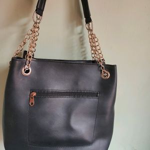 Black Classy Tote Bag