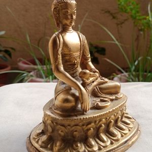 Antique Brass Statue, Buddha