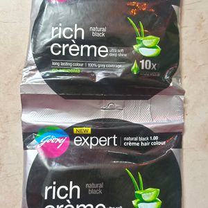 Godrej Hair Colour RICH Black and Soap