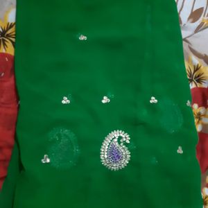 Beautiful Green Saree