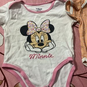 Pink Micky Mouse Dress Untouch