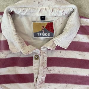 STRIDE Collared T-shirt