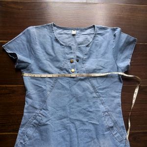 Stylish Denim Dress 👗