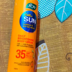 Joy Sunscreen