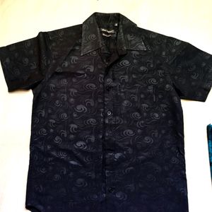 Black Colour,Medium size,Party Wear Shirt.