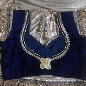 Designar Saree With Stitch Blouse