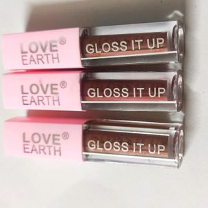 New -Combo Of Sparkly Lip Gloss 3 Pieces