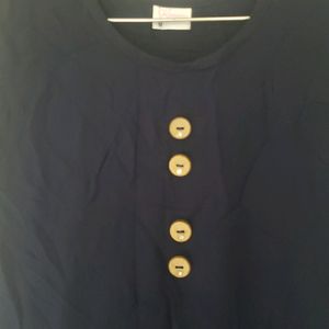 Navy Blue Kurti