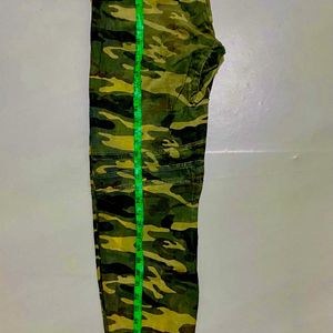 Military Print Joggers