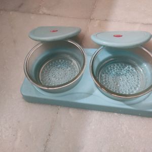 Bowl Set With Tray