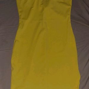 Butter Yellow Dress Fits XS-S