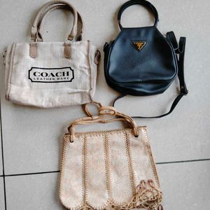 3 Handbag Combo