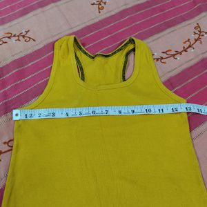 Mustard Tank Top