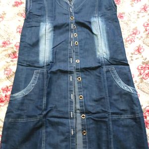 Denim Shrug Or One Piece Of XL size Mentioned