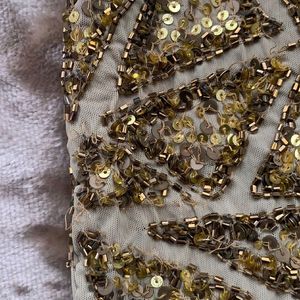 Golden Party Wear Dress