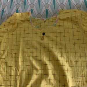 Yellow Kurta