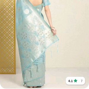 Zari Silk Shiny Saree