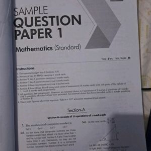 BEST SAMPLE QUESTION PAPER FOR CLASS10