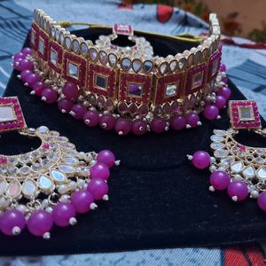 Beautiful Mirror Jewellery Set