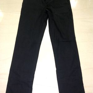 Gents Black Rayon Pant