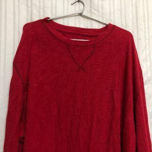 Aeropostle Red Long Sleeve T Shirt