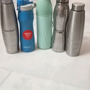 5 Milton Water Steel Bottle