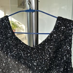 Black Net Tulle Dress