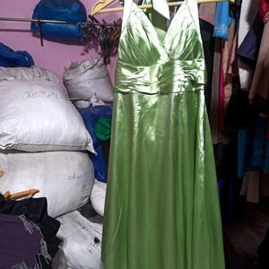 Satin Short Green Printrest Dress Urbanic