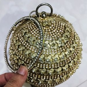 Golden Ball Purse