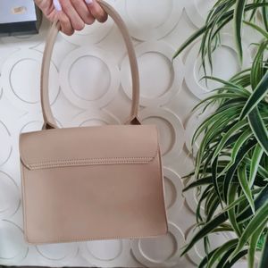 Beige Handbag